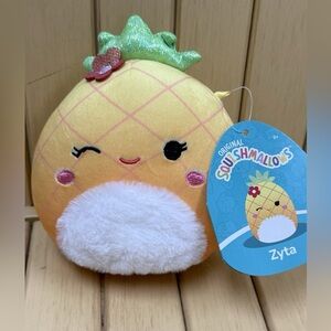 NWT Squishmallows Zyta Yellow Pineapple